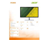 Acer RT280KBMJDPX czarny 4K - 347256 - zdjęcie 5